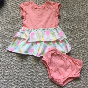 Girls Outfit size 0-3‎ Months